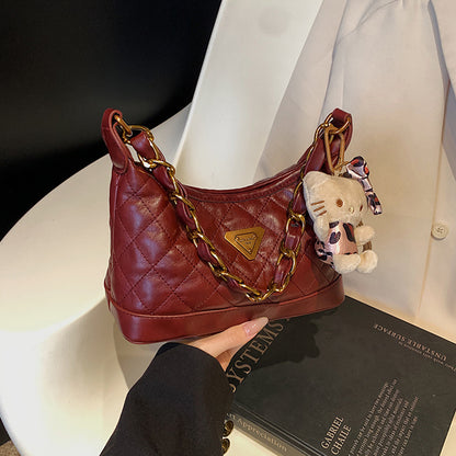 One-Shoulder Crossbody Underarm Chain Bag