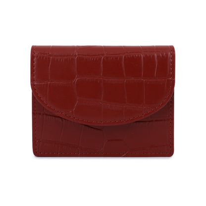 Crocodile Pattern Women Ultra-thin Card Holder