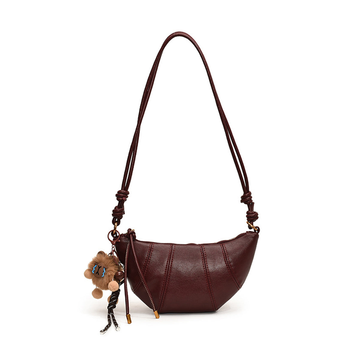 Casual Retro Bag Women 2025 Messenger Bag Commuter Croissant Bag