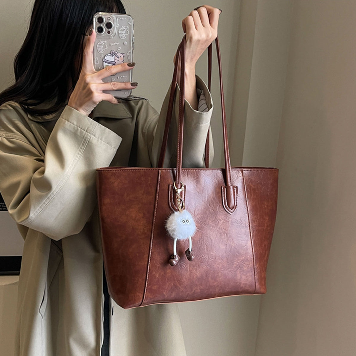 Maillard Tote Autumn Winter Vintage Shoulder Bag