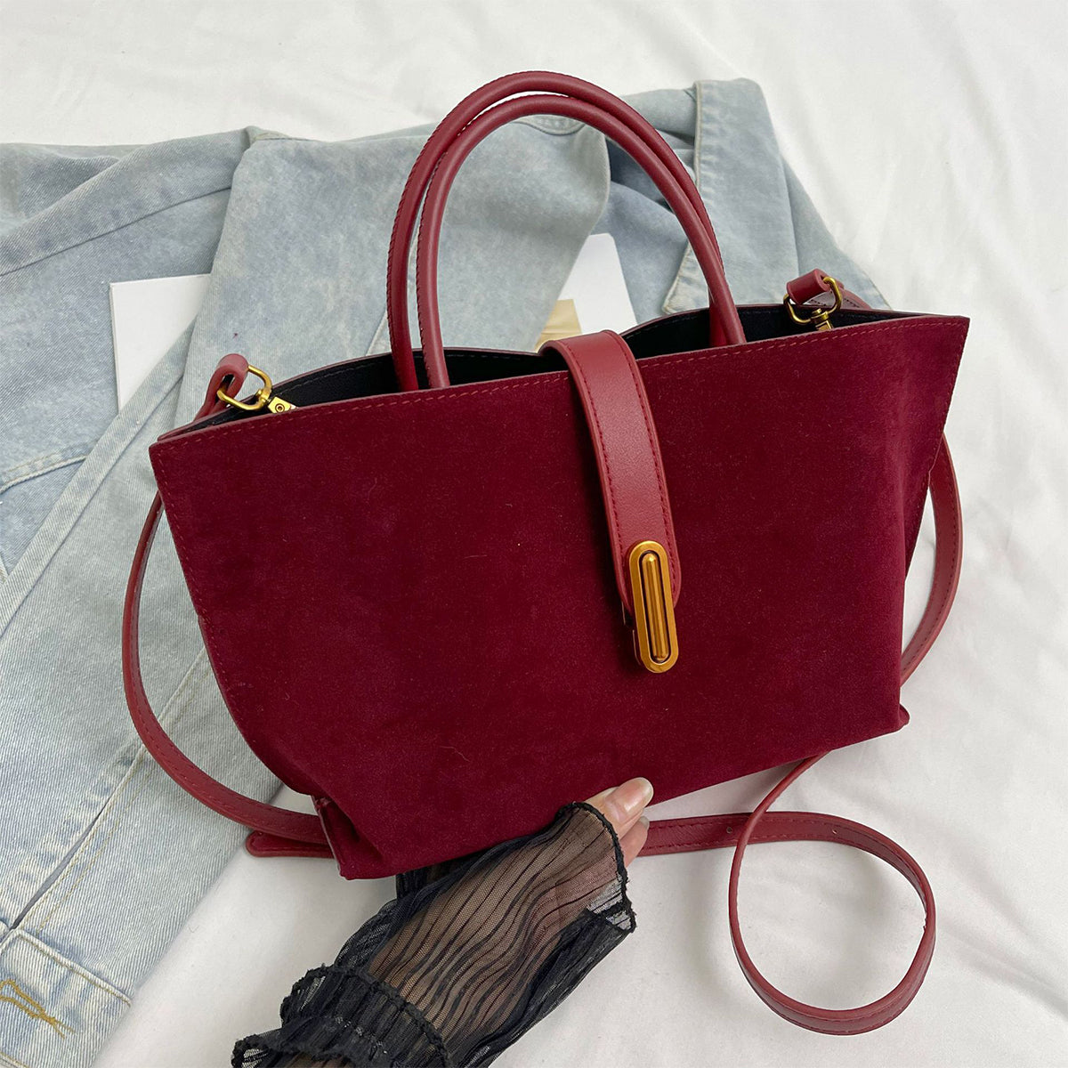 Large Capacity Women Commuter Tote Bag