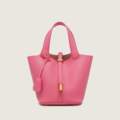 Autumn Winter Lychee Pattern Ladies Handbag