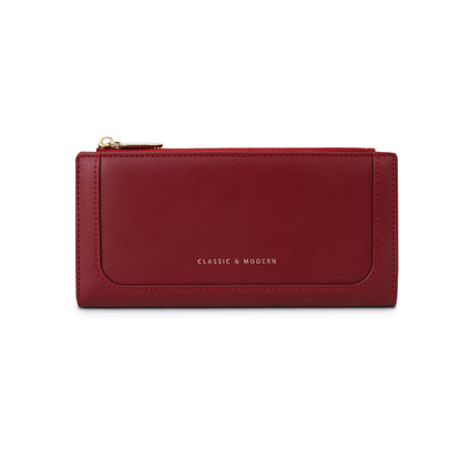 Fashionable Long Stitching Large Capacity Women Wallet