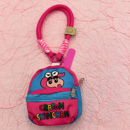 Orange Yellow Shin-Chan Bag Coin Storage Bag