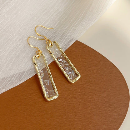Natural Shell Tassel Earrings