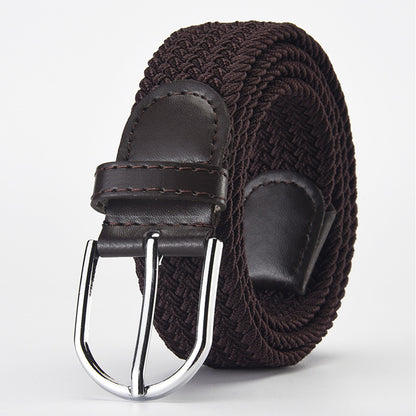 Woven Elastic Casual Men's Belt
