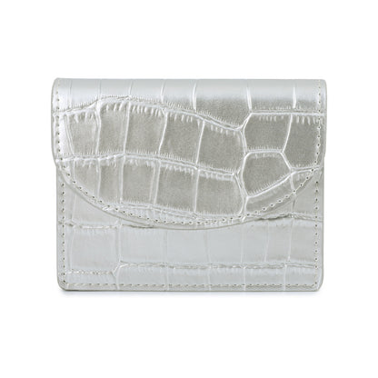 Crocodile Pattern Women Ultra-thin Card Holder