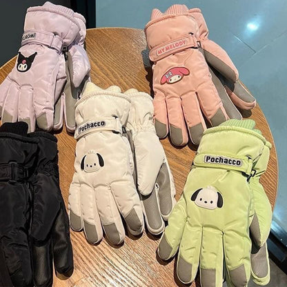 New Style Ski Gloves Windproof Warm Touch Screen Gloves