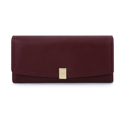 Dark Korean Long Wallet