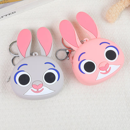 Cute Cartoon Silicone Coin Pocket Coin Purse