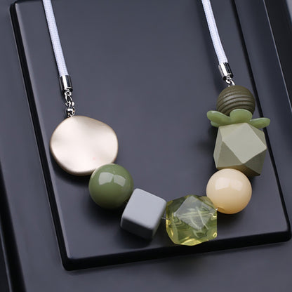New Style Personality Temperament Small Skirt Shirt Necklace