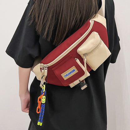 Men Women Casual Crossbody Bag Travel Shoulder Bag