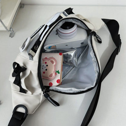 Large Capacity Cycling Waist Bag Messenger Bag