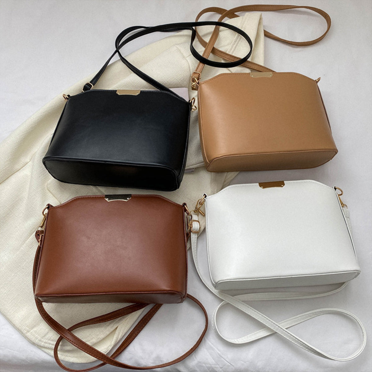 Small Square Bag for Women Casual Simple Crossbody Bag
