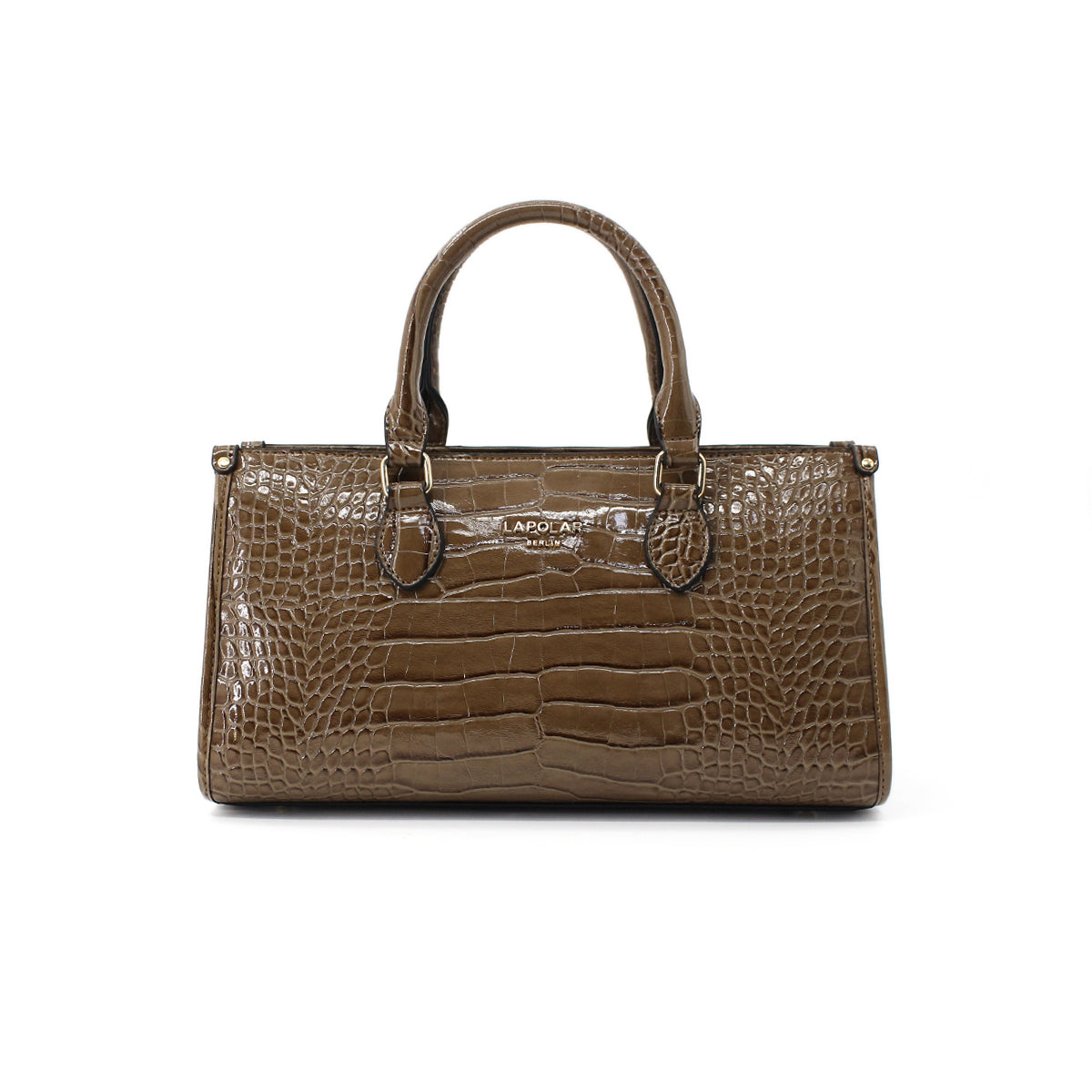 Women Brown Textured Formal Handbag
