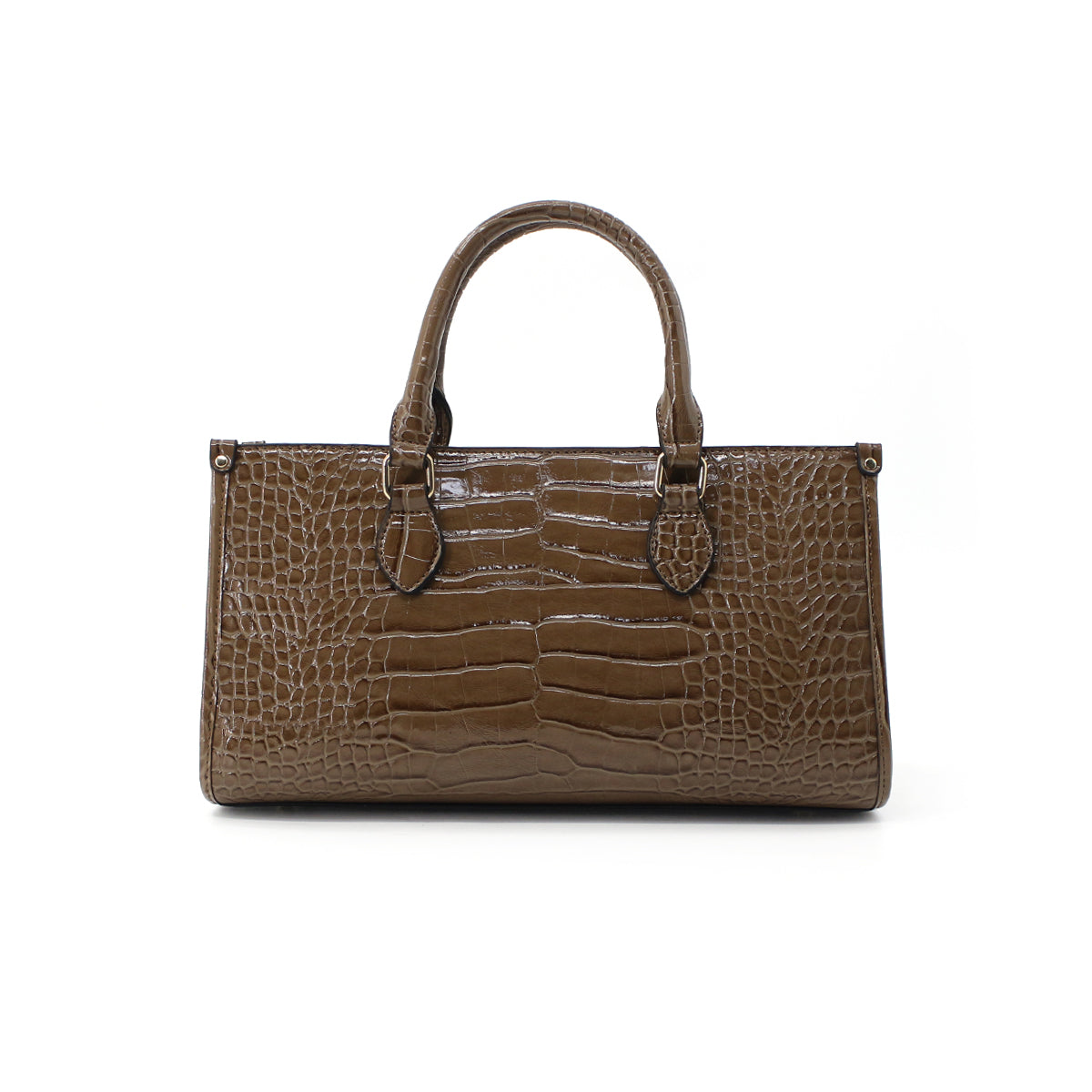 Women Brown Textured Formal Handbag