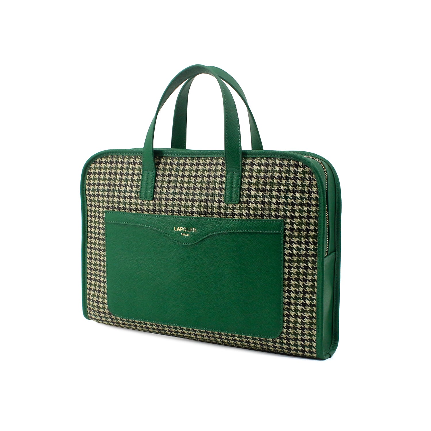 Lapolar Black and Green Street Bag
