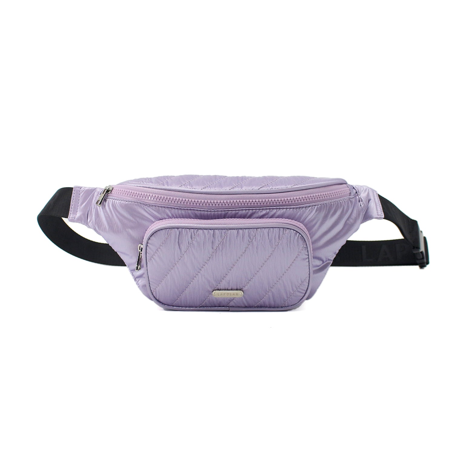 Women Large Waist Bag - Purple