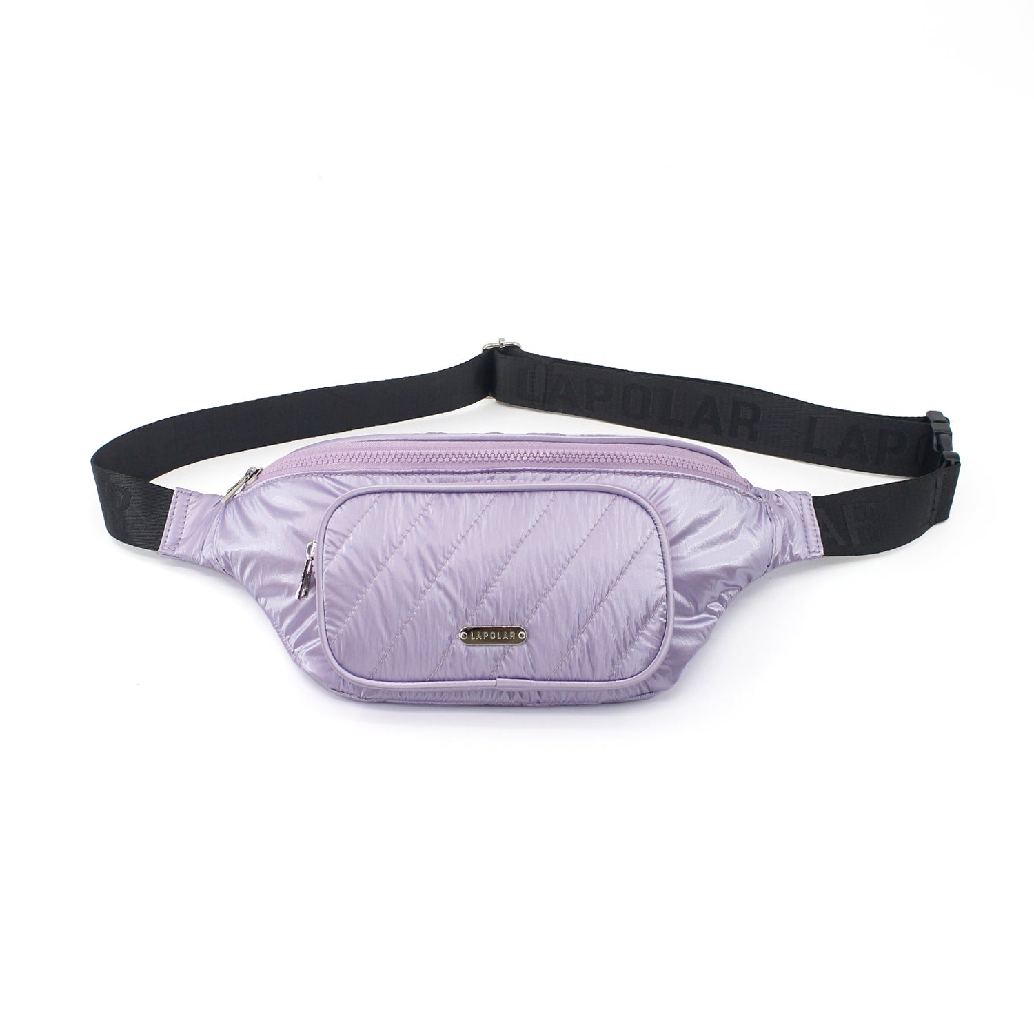 Women Large Waist Bag - Purple