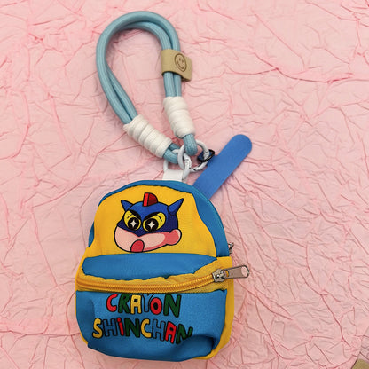 Orange Yellow Shin-Chan Bag Coin Storage Bag