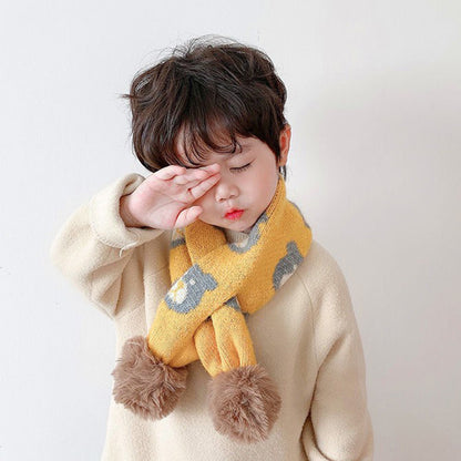 Korean Style Warm Scarf for Boys and Girls