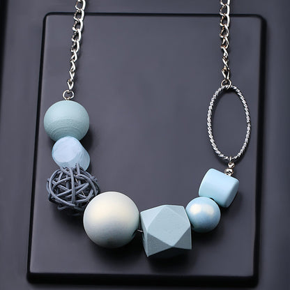 New Style Personality Temperament Small Skirt Shirt Necklace
