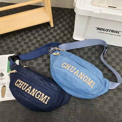 Men's Messenger Bag Letter Shoulder Bag