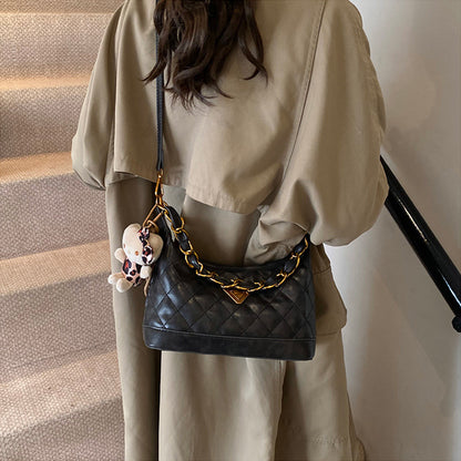One-Shoulder Crossbody Underarm Chain Bag