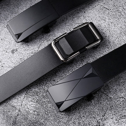 Men's Trendy Business Belt Without Toothless Buckle