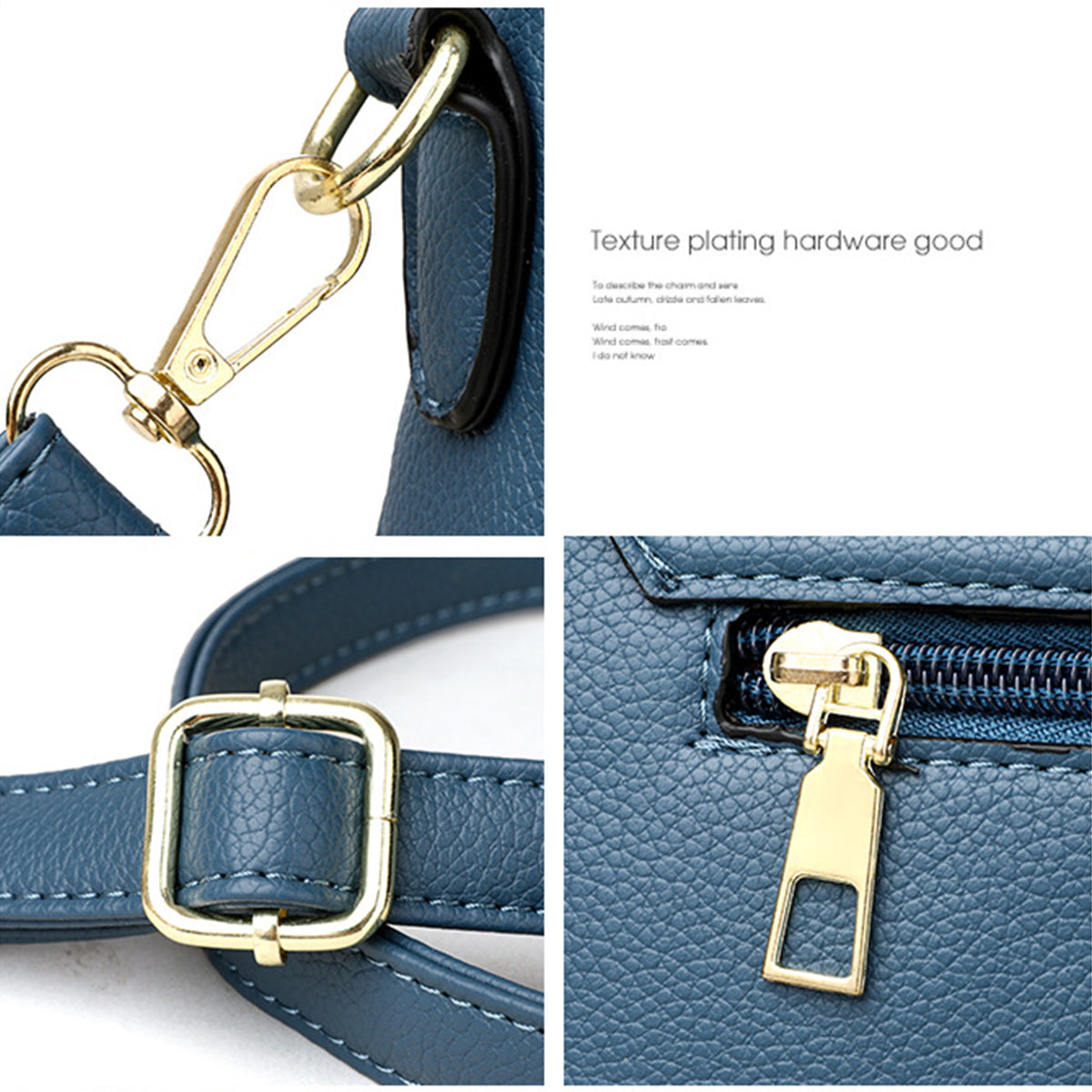 Women Messenger Bag Simple Casual Shoulder Bag