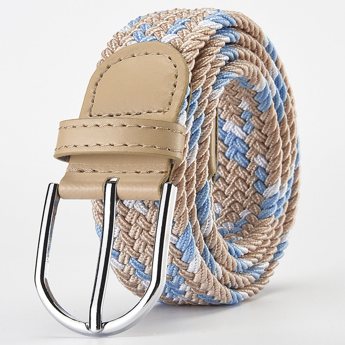 Woven Elastic Casual Men's Belt