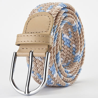 Woven Elastic Casual Men's Belt