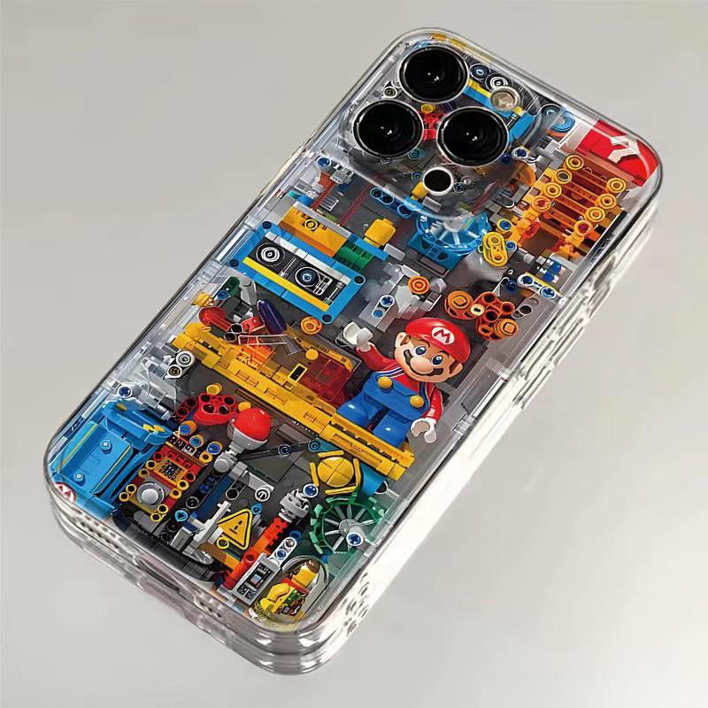 iPhone16  iPhone Block Mario Mobile Phone Case