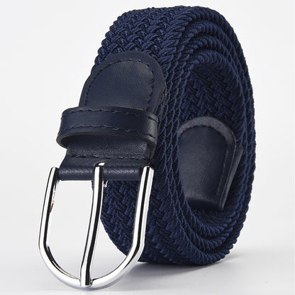 Woven Elastic Casual Men's Belt