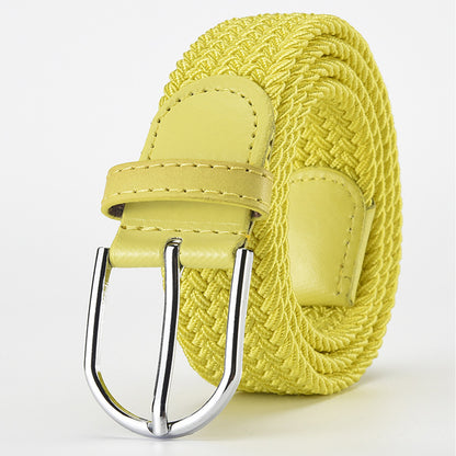 Woven Elastic Casual Men's Belt