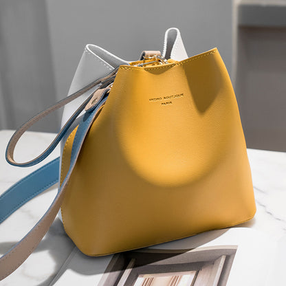 Women's Bucket Bag Single Shoulder Crossbody Bag Fashion Decoration