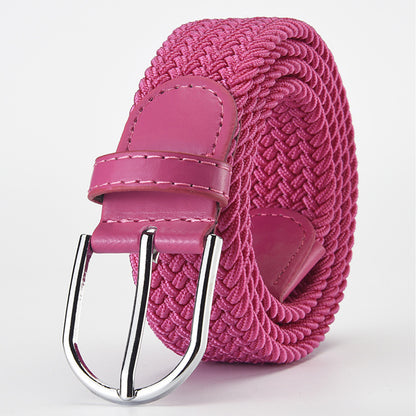 Woven Elastic Casual Men's Belt