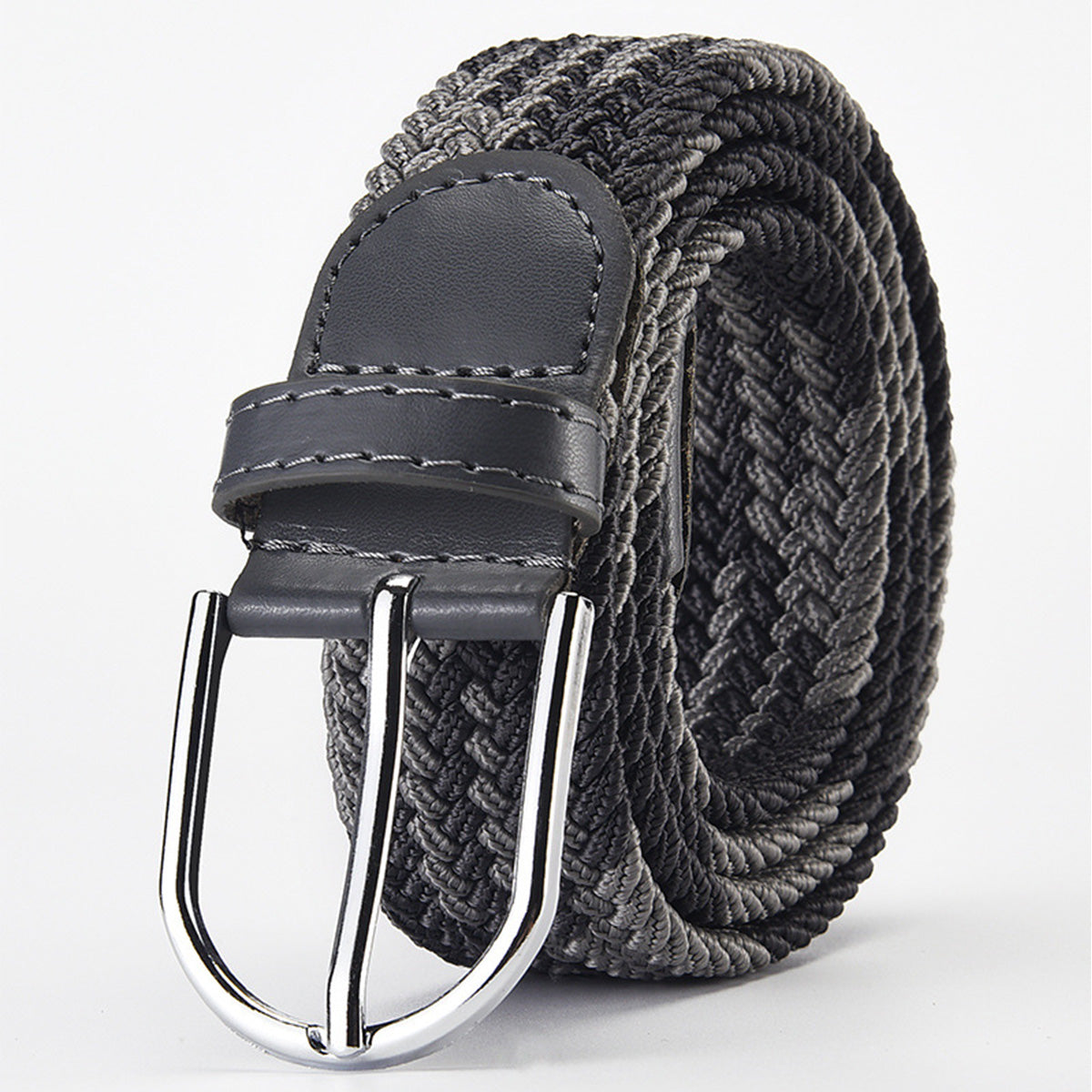 Woven Elastic Casual Men's Belt