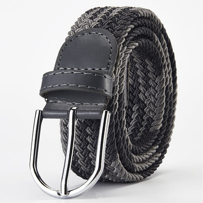 Woven Elastic Casual Men's Belt