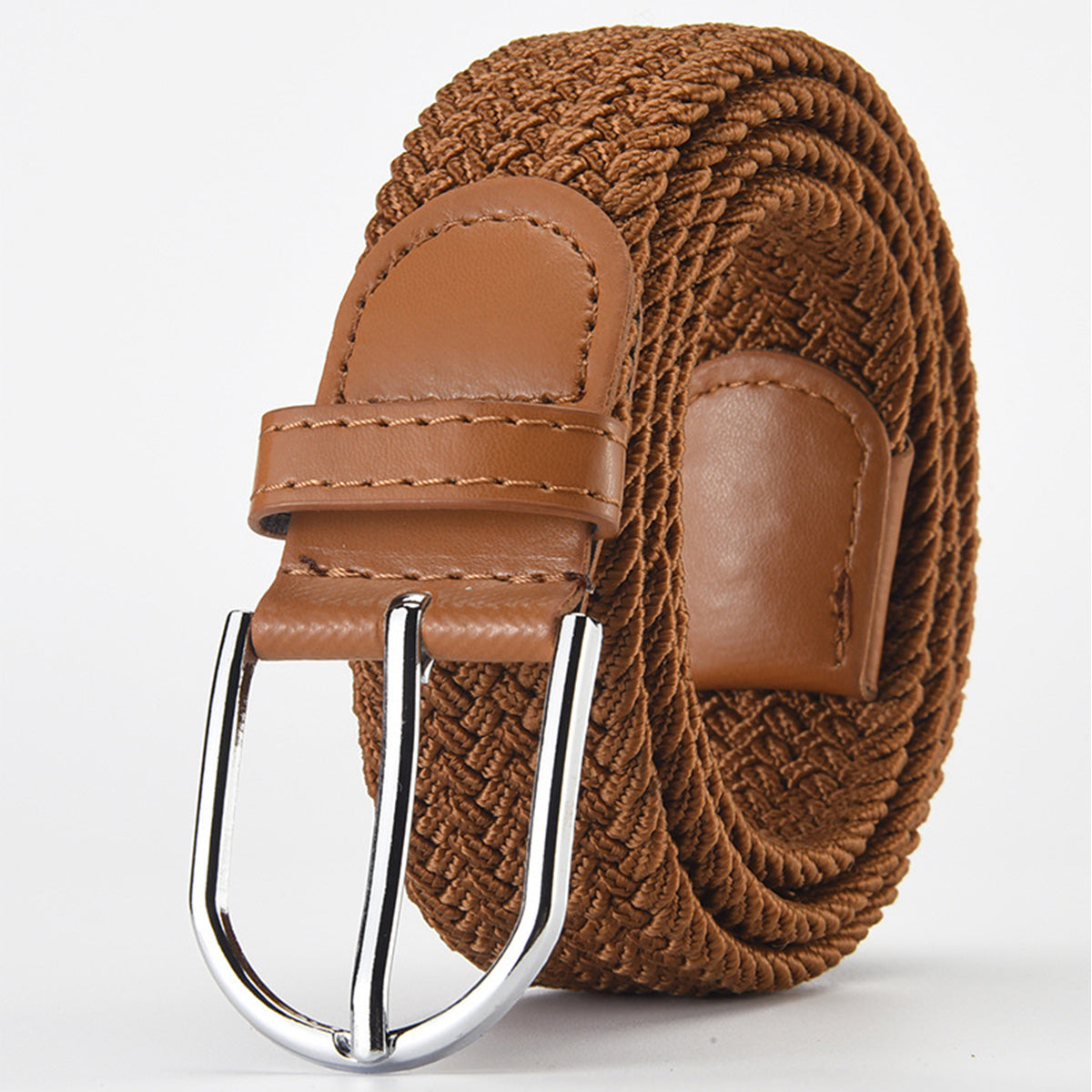 Woven Elastic Casual Men's Belt