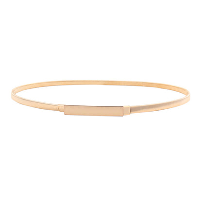 Spring Chain Fashion Korean Style Metal Elastic Waist Chain
