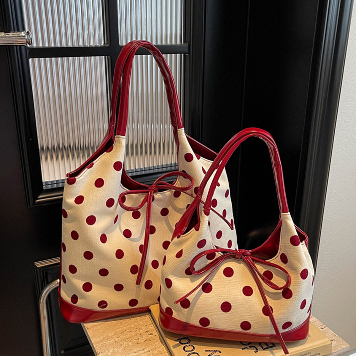 Retro Casual Tote Bag Large Capacity Women Bag