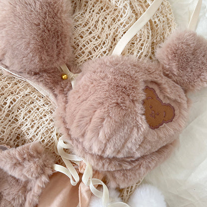 Girls Underwear Cute Anime Cartoon Bear Bar