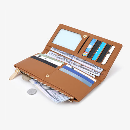 Fashionable Long Stitching Large Capacity Women Wallet