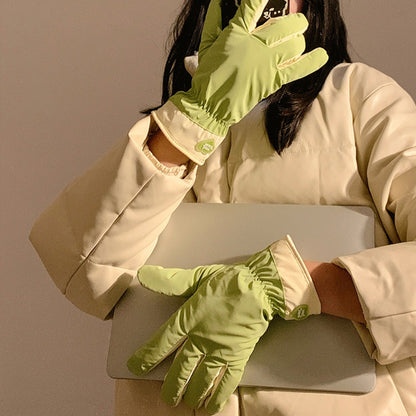 Cycling Cold Protection Plus Velvet Thickening Gloves