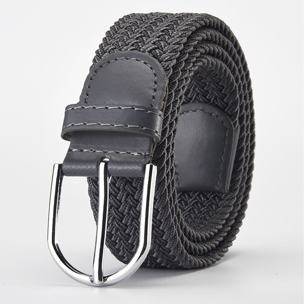 Woven Elastic Casual Men's Belt