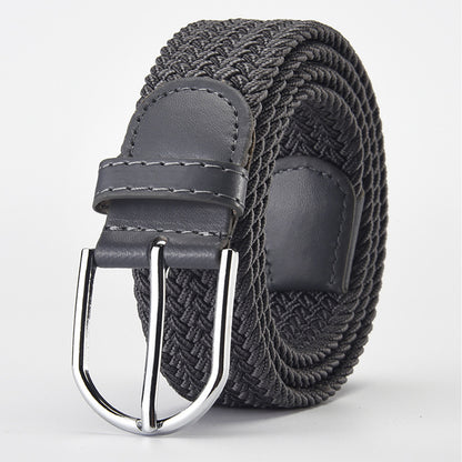 Woven Elastic Casual Men's Belt