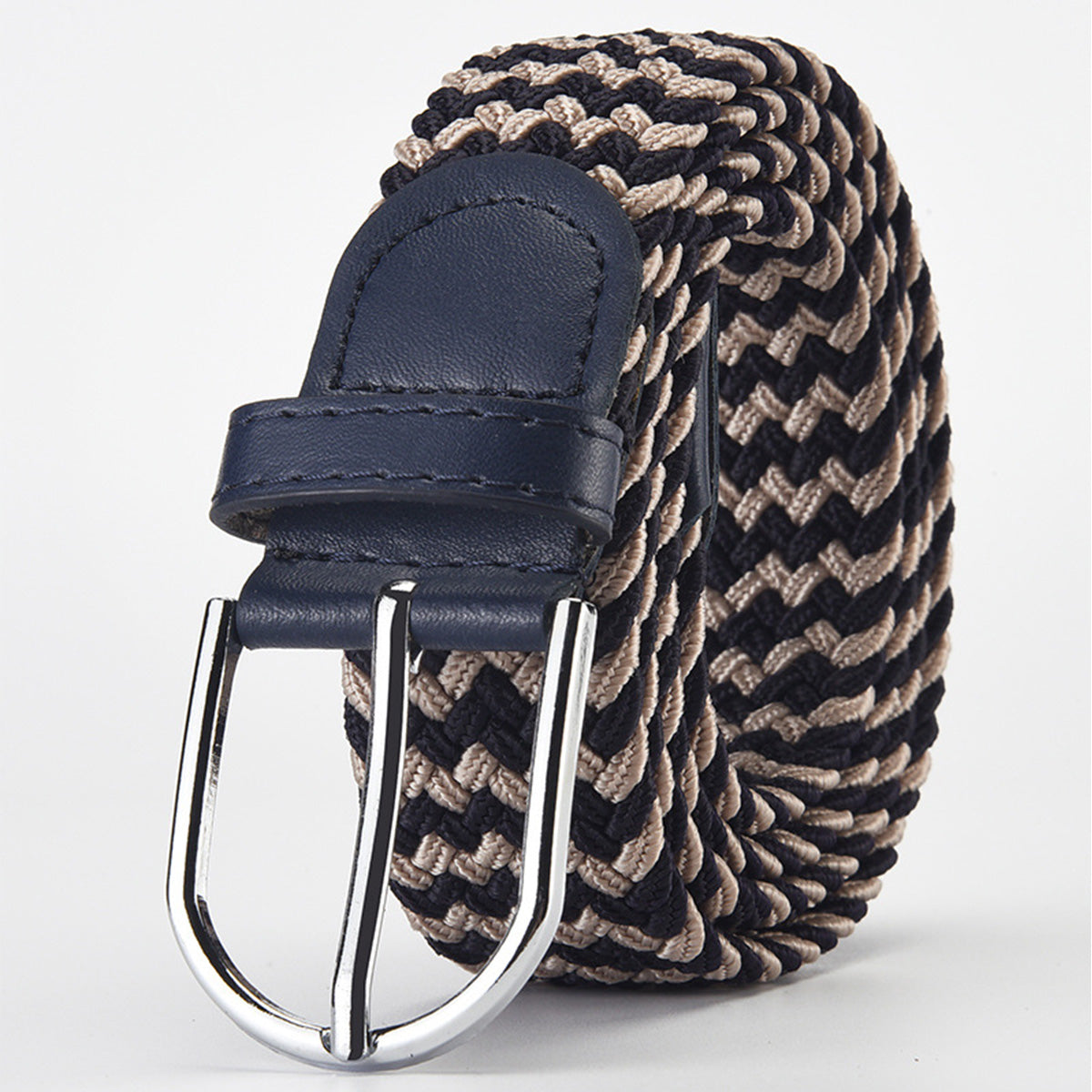 Woven Elastic Casual Men's Belt
