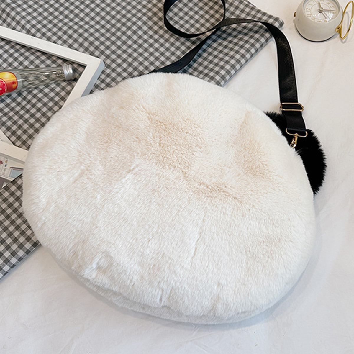 Plush Panda Shoulder Bag Cute Crossbody Bag