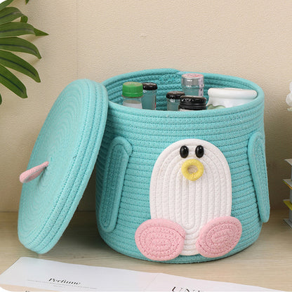 Cotton Rope Woven Storage Basket Storage Box